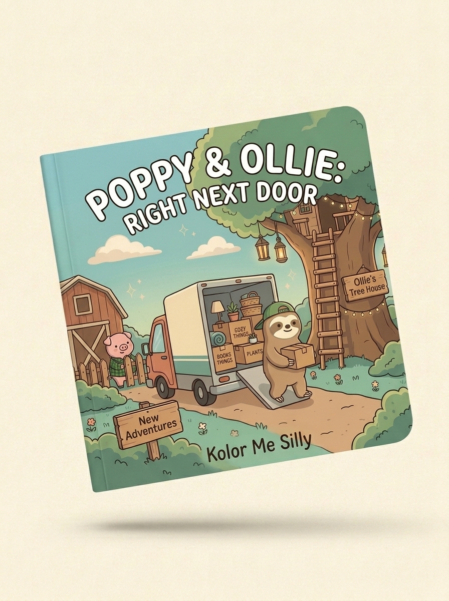 Poppy & Ollie Right Next Door book cover