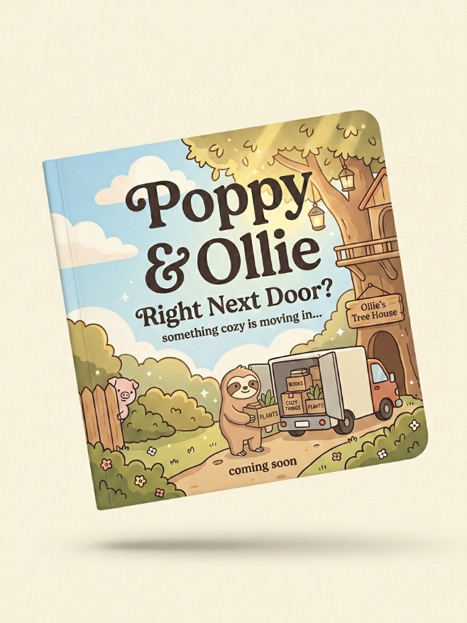 Poppy & Ollie Right Next Door book cover
