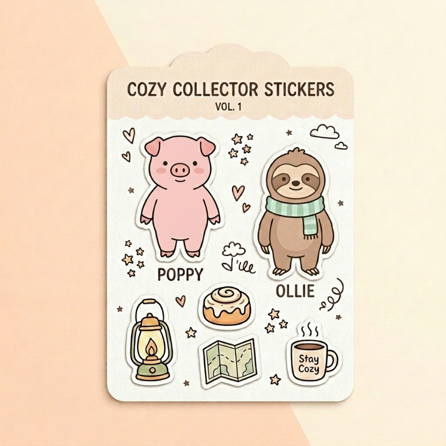Cozy Collector Stickers Vol. 1 preview