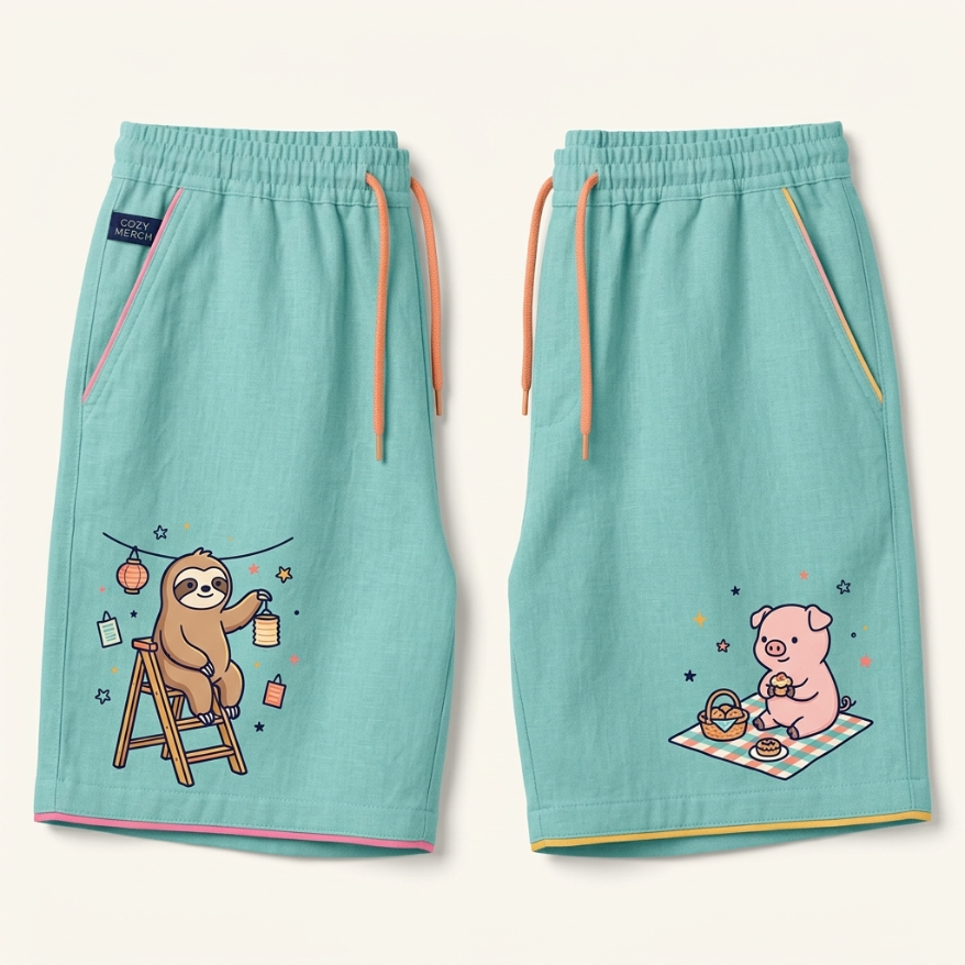 Lantern Picnic Shorts preview