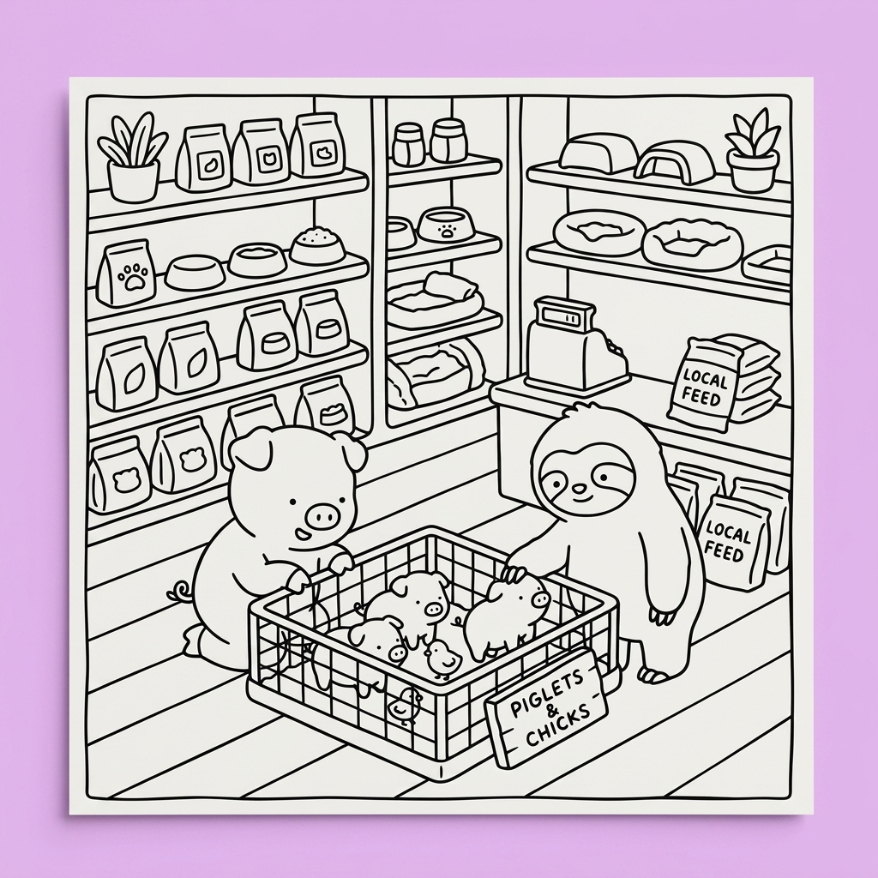 Pet Shop Piglets