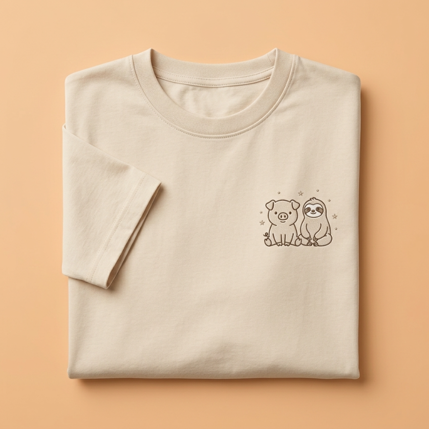 Poppy & Ollie Embroidered Tee preview